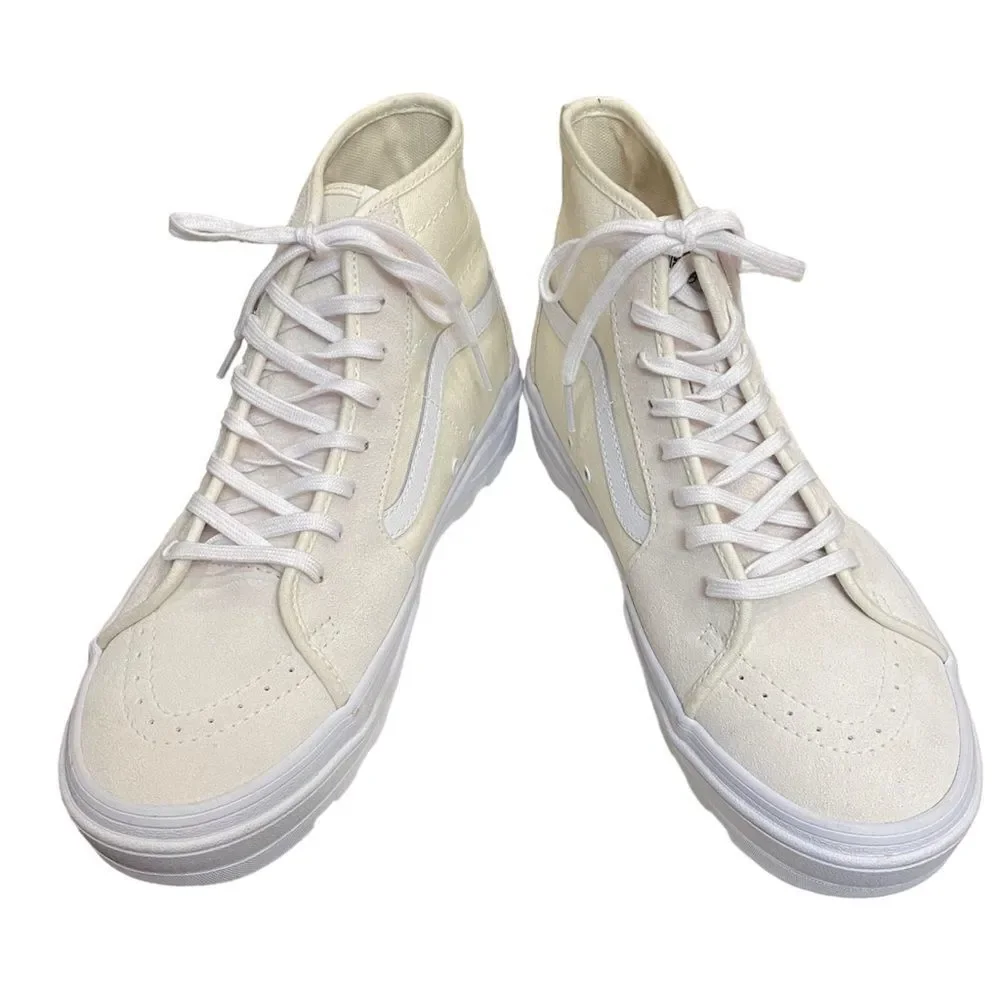 VANS Sentry Sk8-Hi Men's Women's Marshmallow Sneakers NEW 10.5  12